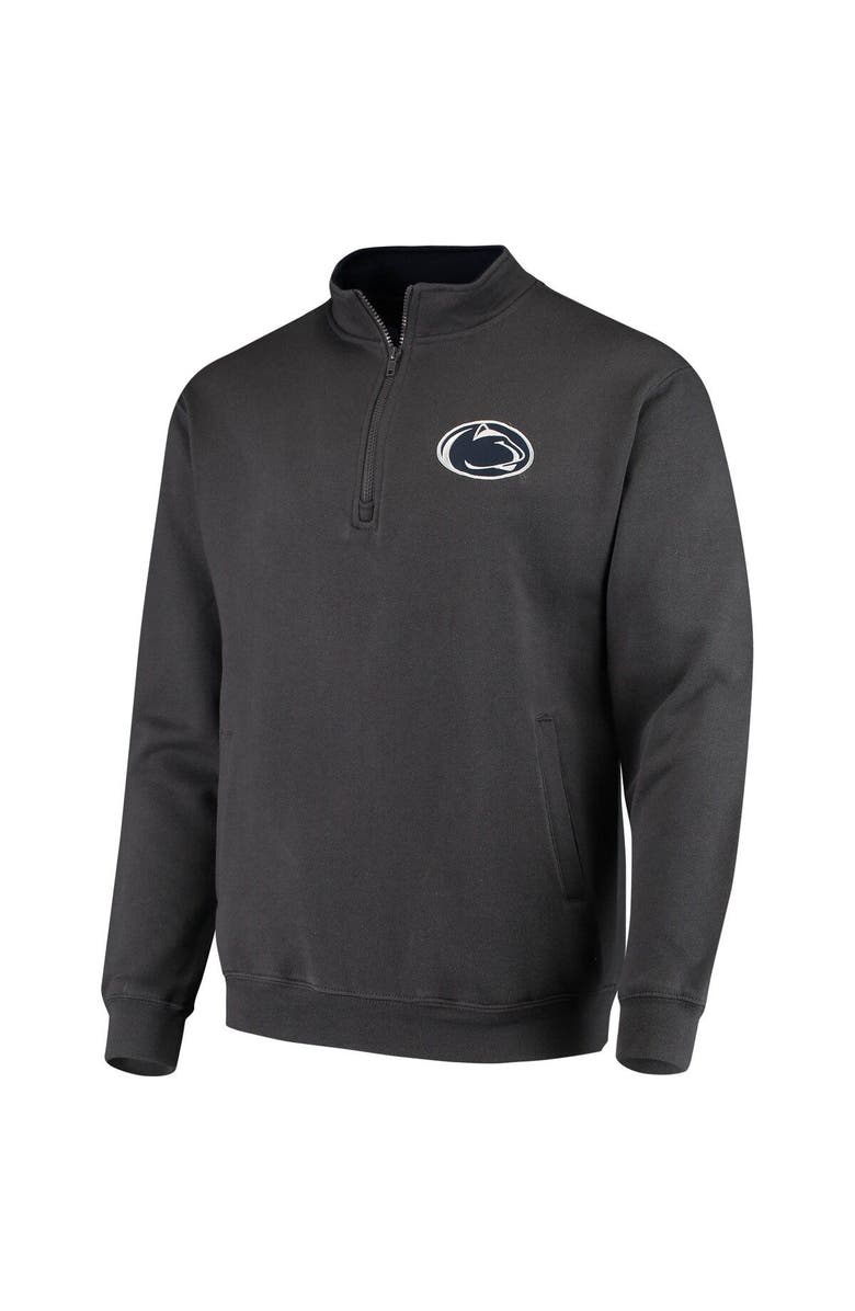 COLOSSEUM Men's Colosseum Charcoal Penn State Nittany Lions Tortugas Logo Quarter-Zip Jacket, Alternate, color, Charcoal