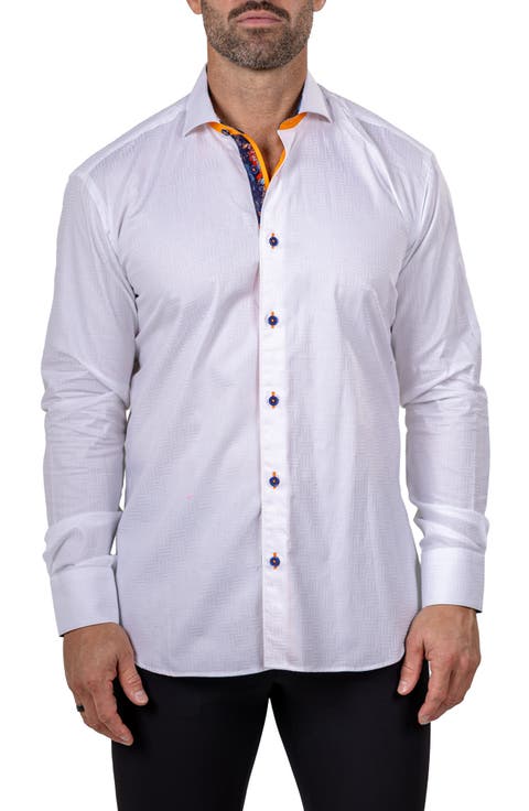 Eins Marthy Contemporary Fit Cotton Button-Up Shirt