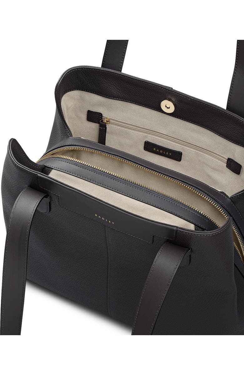 Radley Piccardy Hill 2.0 Medium Ziptop Shoulder Bag, Alternate, color, Thunder