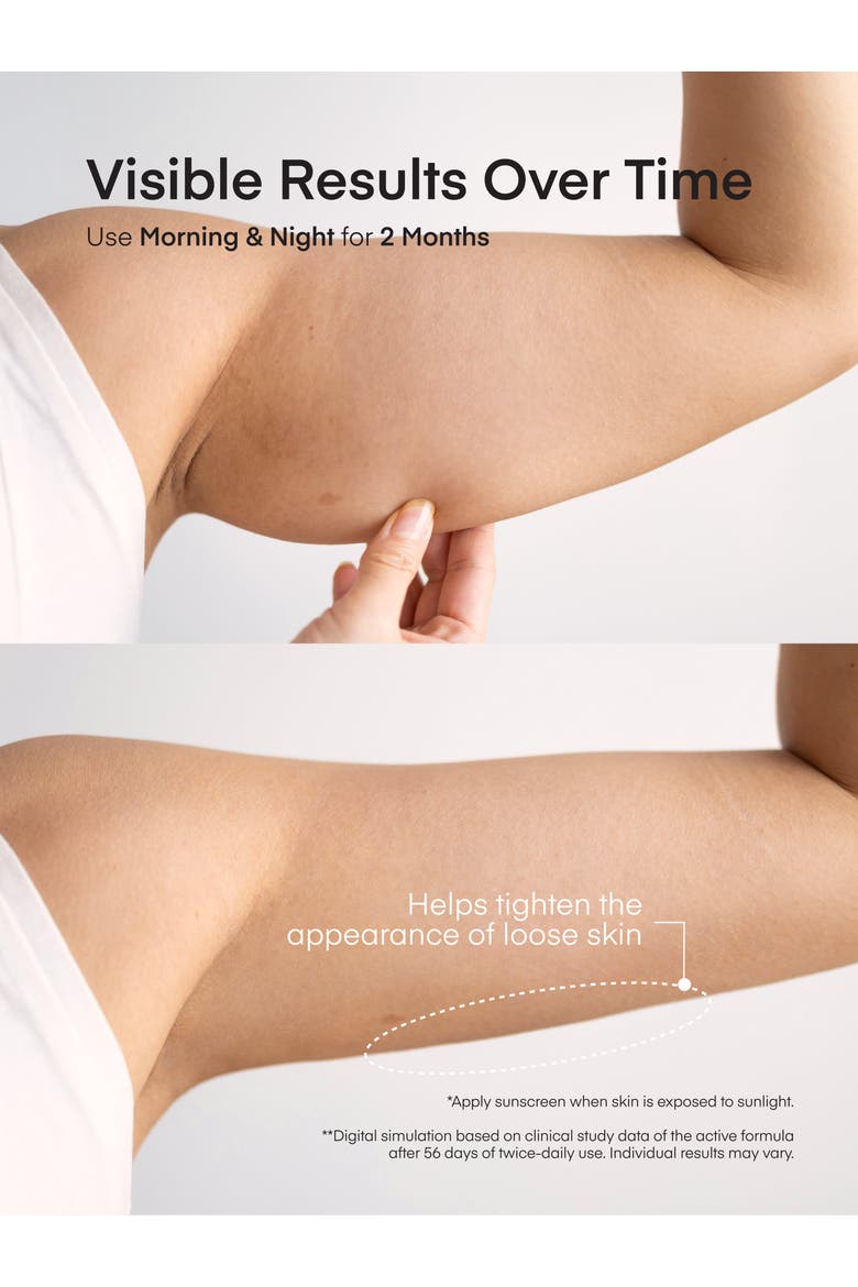 Sculpt + Tone Arm Cream, Alternate, color, No Color