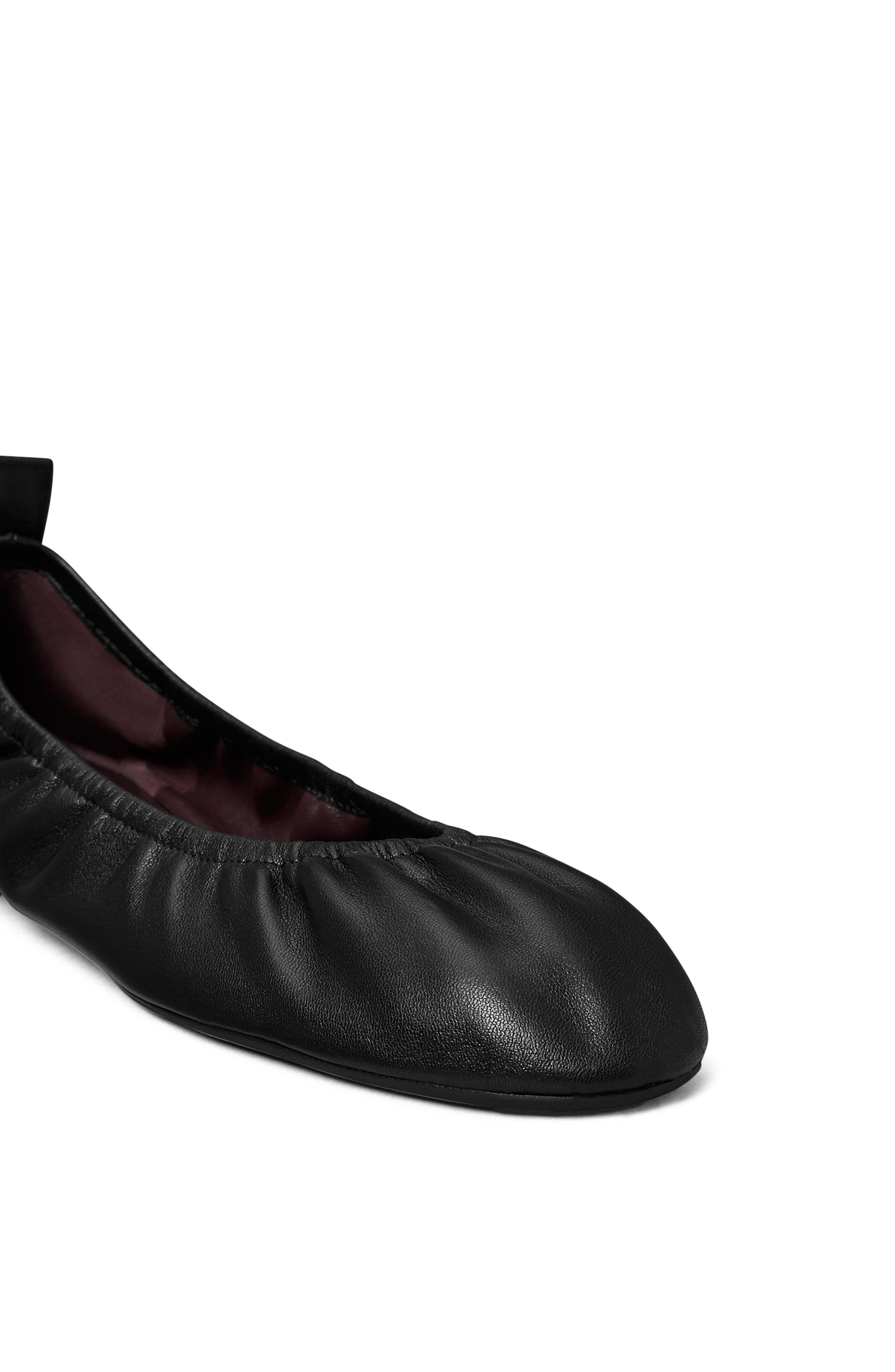 Tory Burch Eddie 2.0 Ballet Flat, Alternate, color, Perfect Black