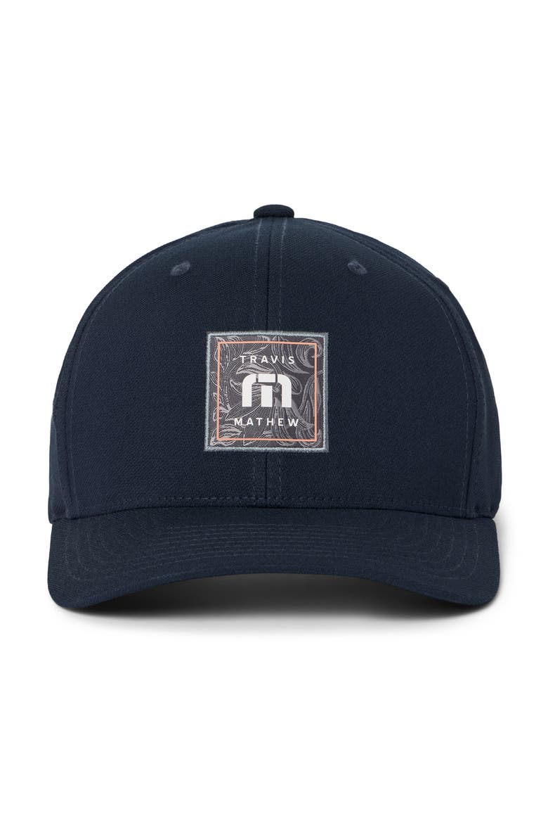 Final Boarding Six-Panel Snapback Cap, Alternate, color, NAVY