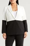 Tahari ASL Colorblock Blazer