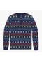  Navy Snowflake Fairisle