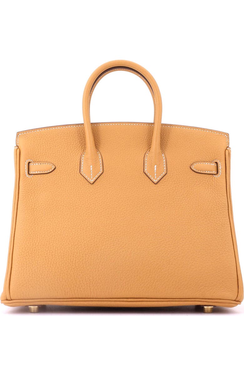 Pre-Owned Hermes Birkin Handbag Brown Togo with Gold Hardware 25, Alternate, color, Natural Sable