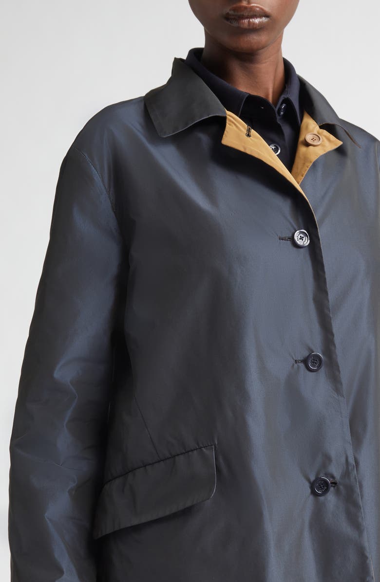 Herno Techno Reversible Taffeta Jacket, Alternate, color, 9257 Navy To Camel