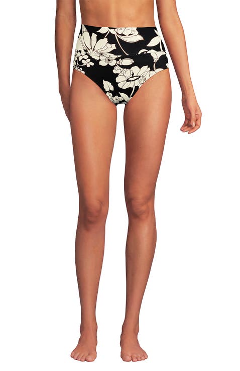 Chlorine Resistant Pinchless High Waisted Bikini Bottoms