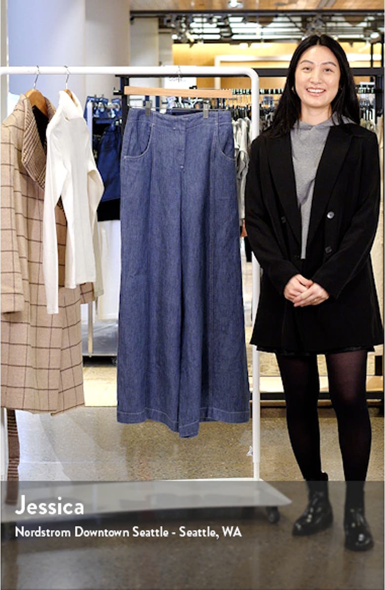 Demie Wide Leg Hemp Jeans, sales video thumbnail