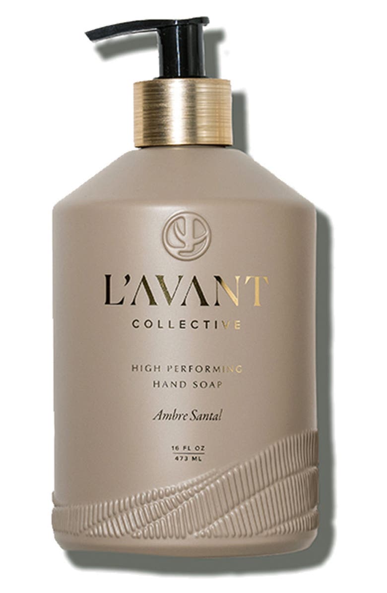 L'AVANT Collective Ambre Santal High Performing Hand Soap, Main, color, Beige