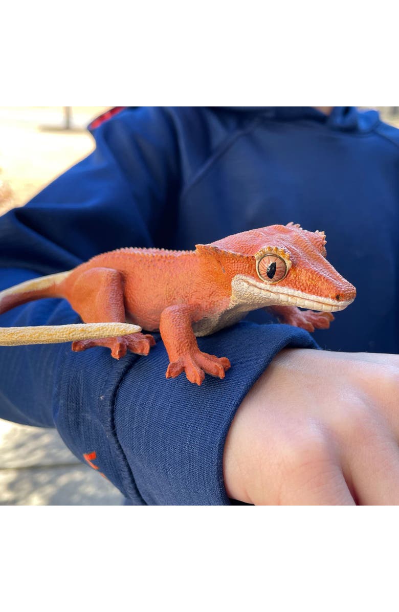 Safari Ltd. Crested Gecko Toy, Alternate, color, NO COLOR