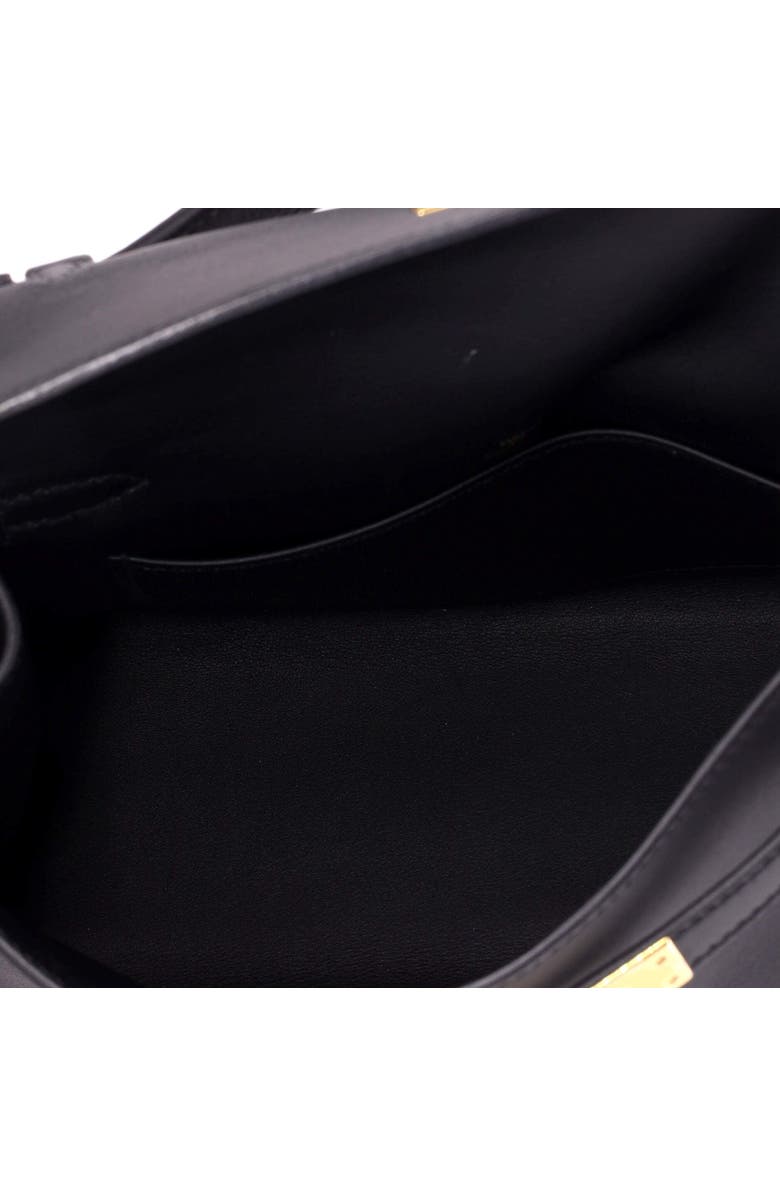 Pre-Owned Hermes Kelly Pochette Swift, Alternate, color, Noir
