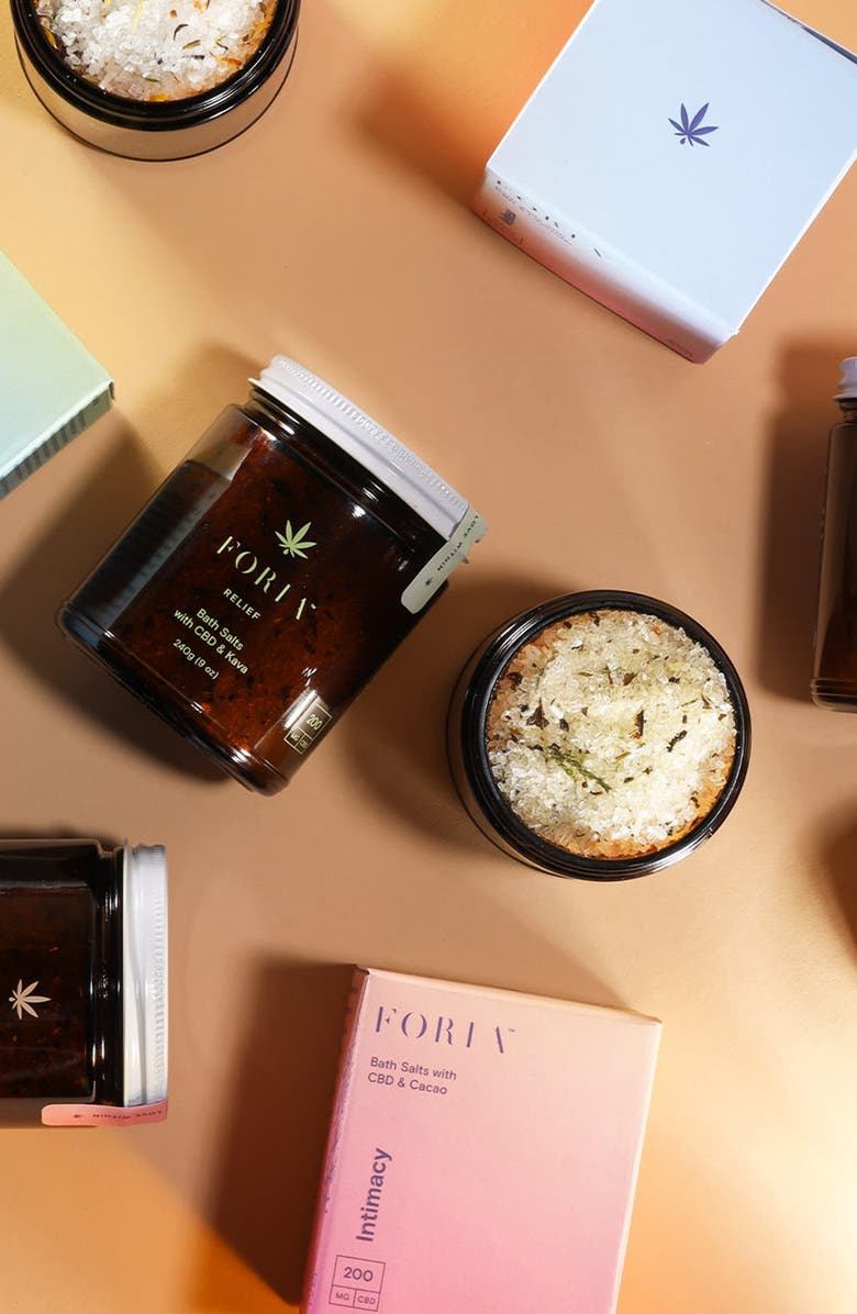 FORIA Relief Bath Salts with CBD & Kava, Alternate, color,