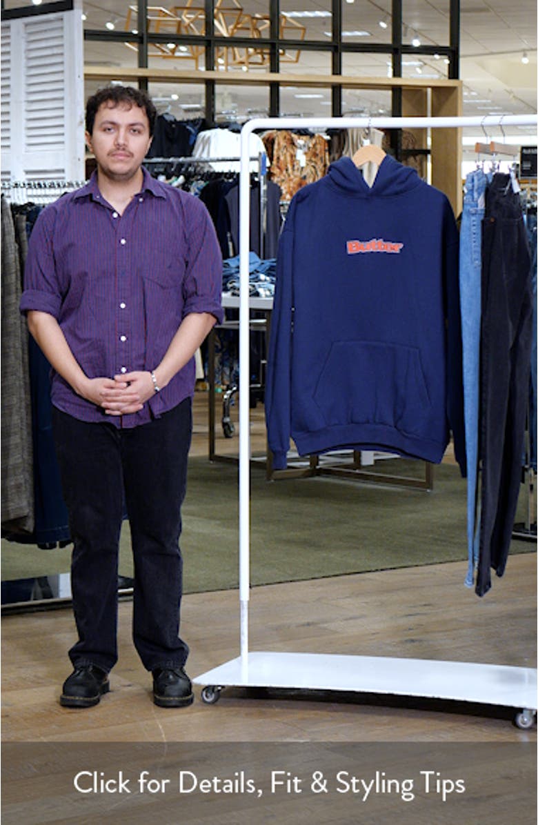 Outline Logo Graphic Hoodie, sales video thumbnail