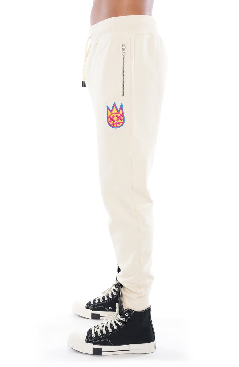 Cult of Individuality Cotton French Terry Sweatpants, Alternate, color, Winter White