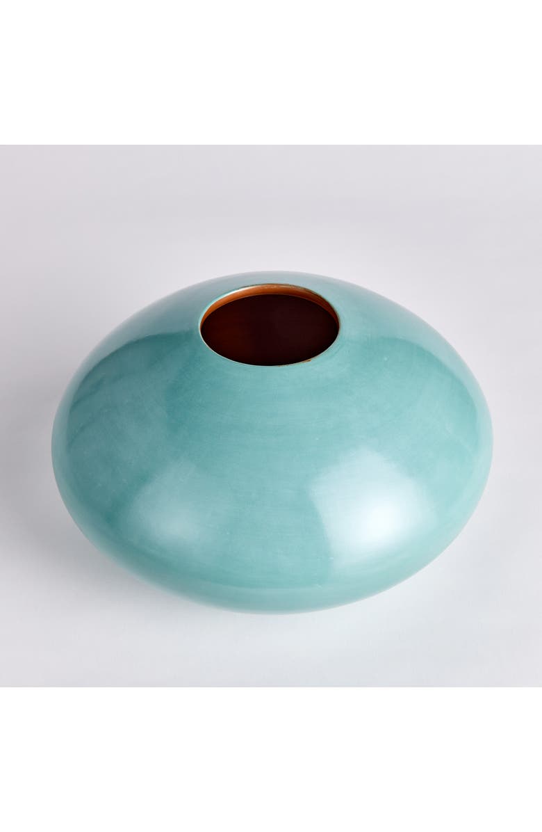 Napa Home & Garden Lucela Vase Short, Alternate, color, Blue