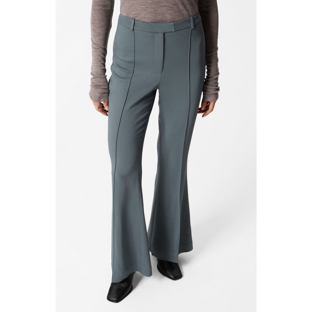 & OTHER STORIES & OTHER STORIES HIGH WAIST PLEATED FLARE PANTS