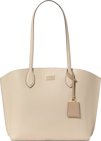 large suite leather tote
