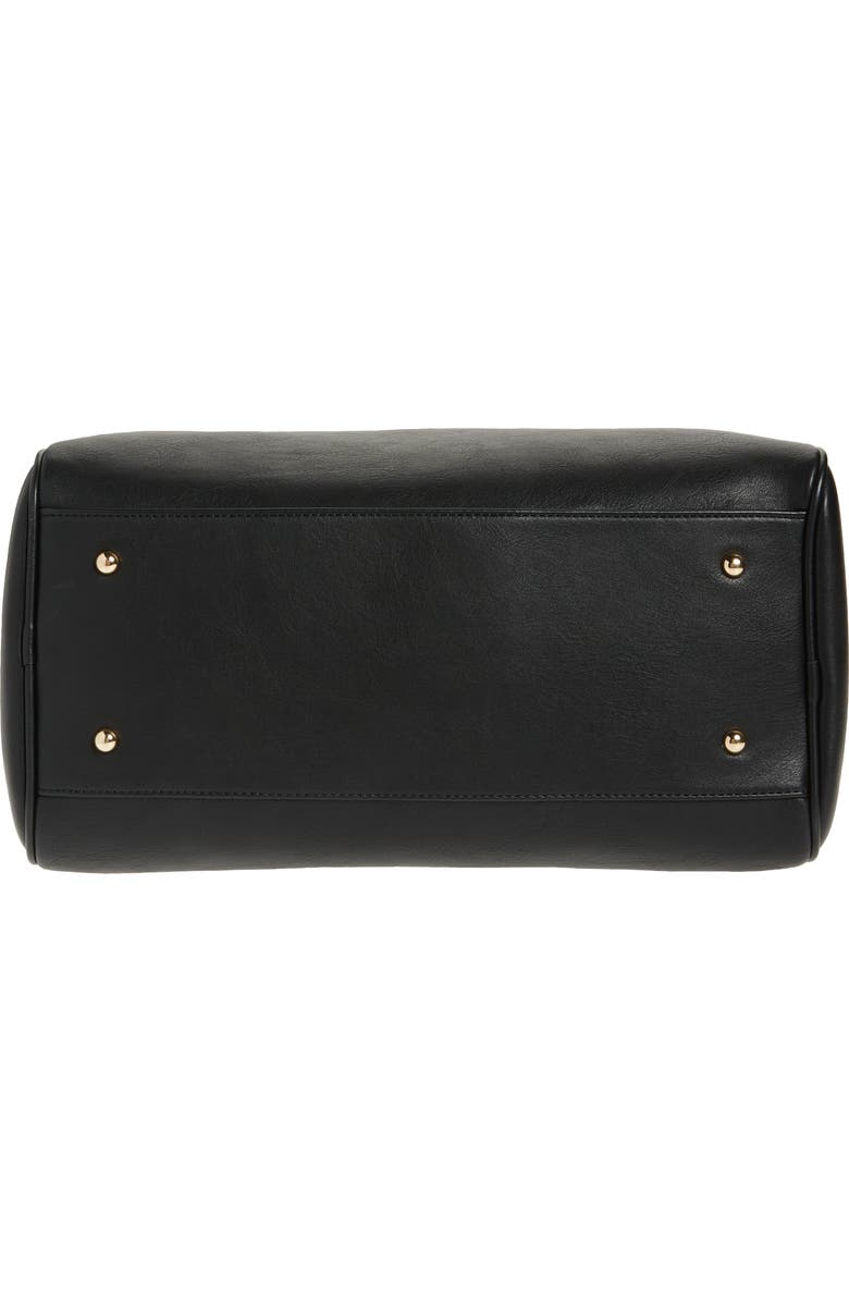 Mali + Lili Phoebe Bowling Vegan Leather Duffle Bag, Alternate, color,