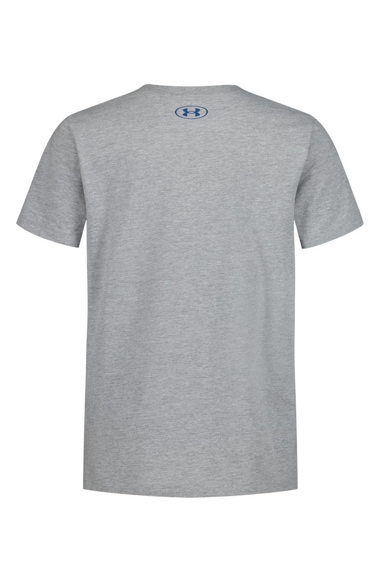 Under Armour Kids' Stacked Logo Graphic T-Shirt, Alternate, color, Mod Gray