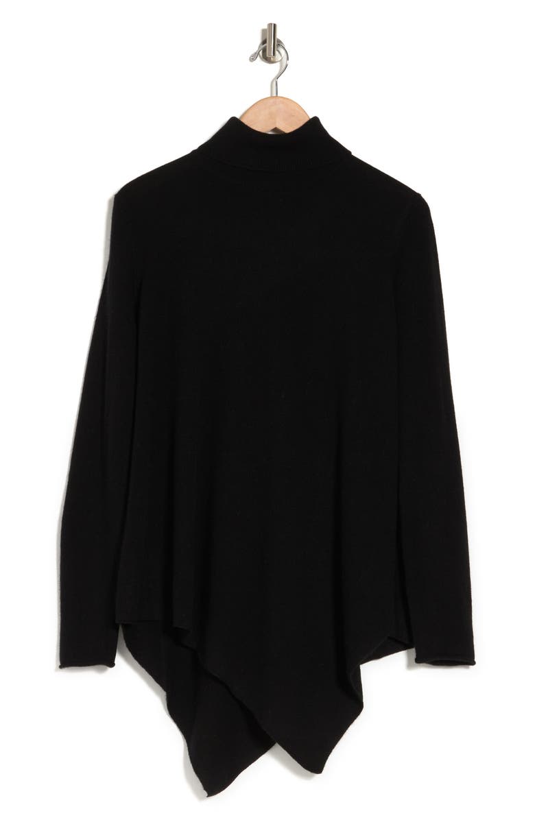 Magaschoni Turtleneck Cashmere Tunic Sweater, Alternate, color, 