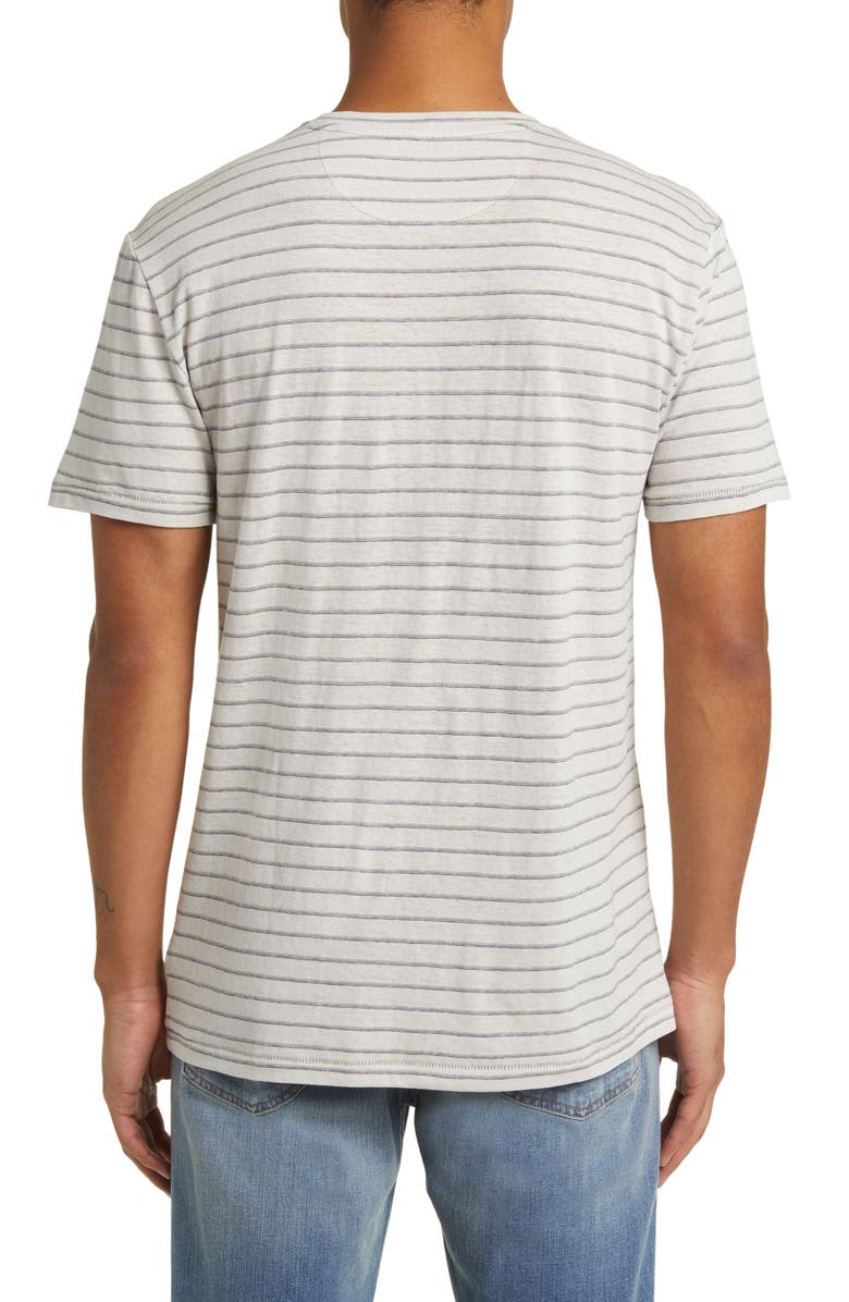 Rails Valencia Stripe Hemp & Organic Cotton Pocket T-Shirt, Alternate, color, 