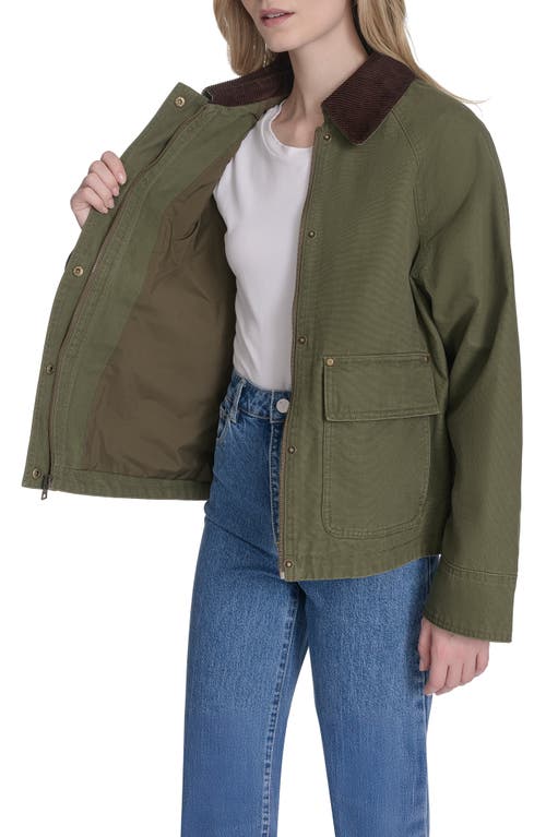 Levi's Shorty Barn Coat In Green
