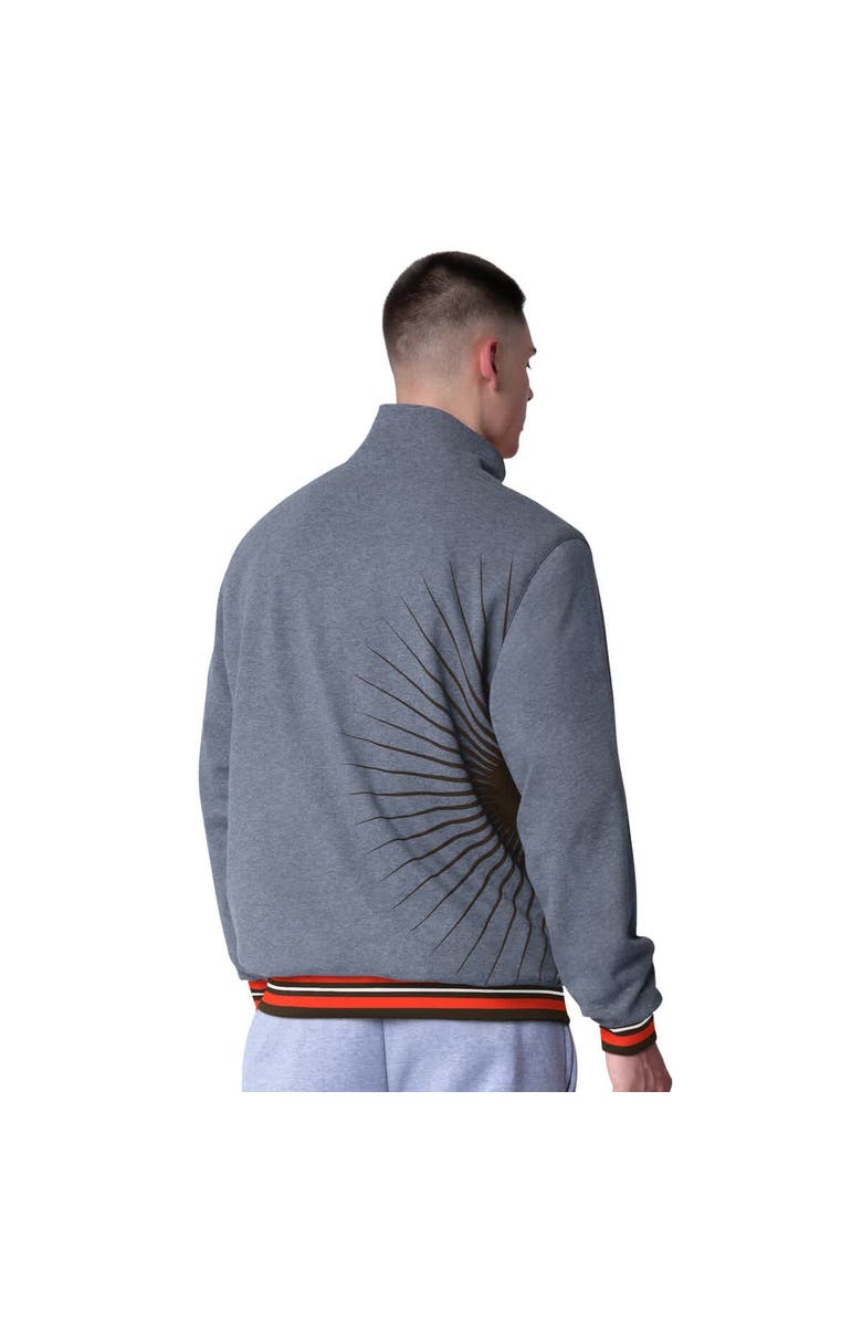 G-III Extreme Men's G-III Extreme Brown Cleveland Browns Strong Arm Reversible Full-Zip Jacket, Alternate, color, Brown