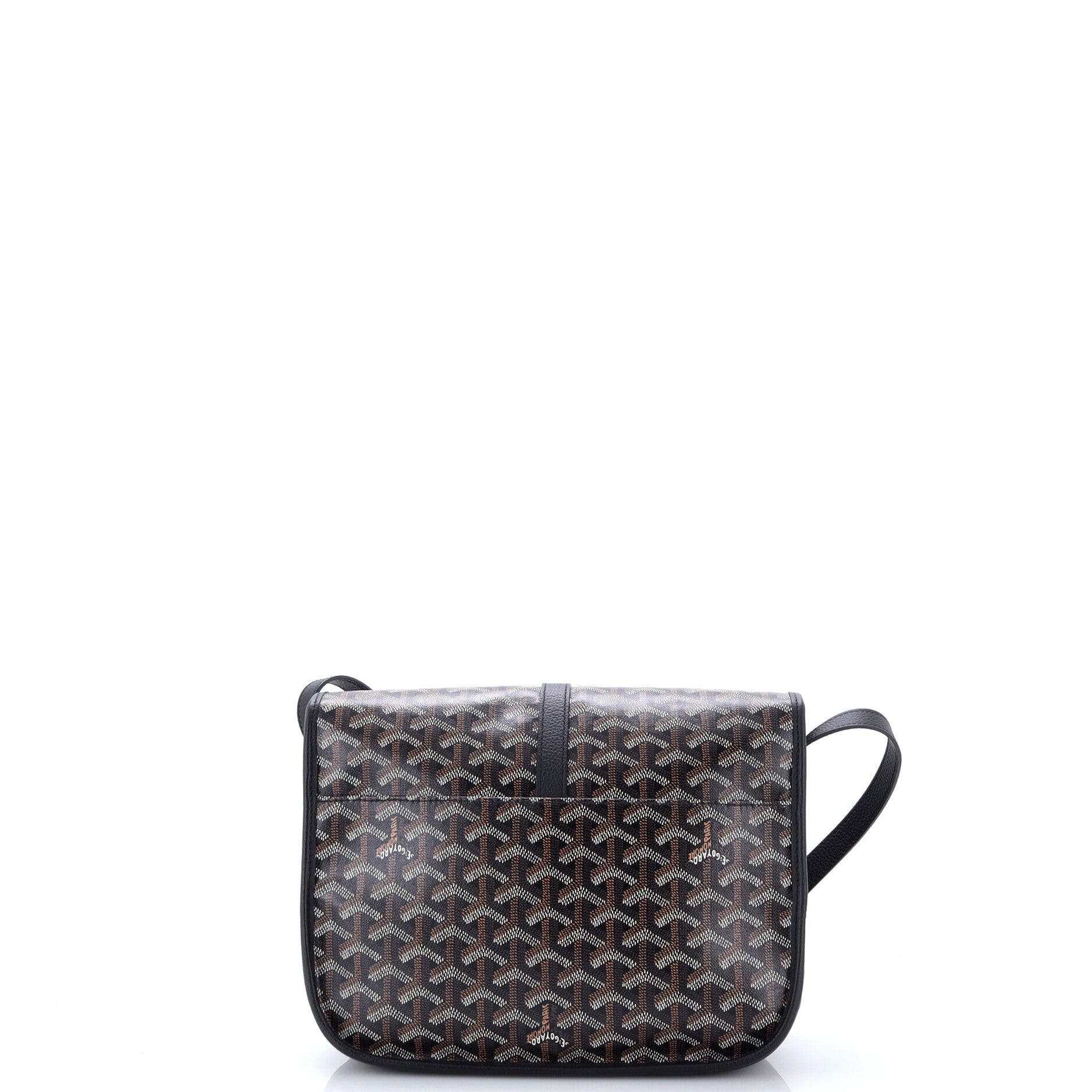 Belvedere II Messenger Bag Coated Canvas MM, Alternate, color, Black