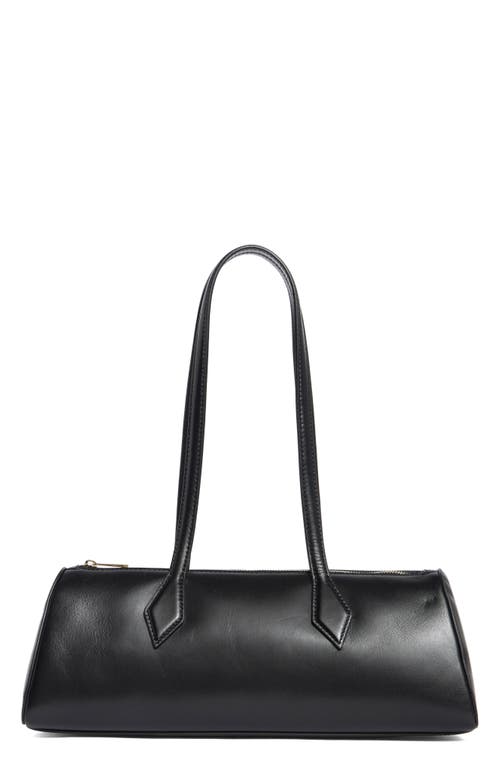 Reformation Sofia East/West Shoulder Bag in Black Leather at Nordstrom