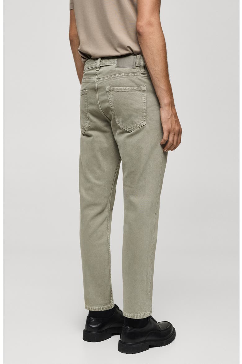 Ben Crop Tapered Jeans, Alternate, color, PASTEL GREEN
