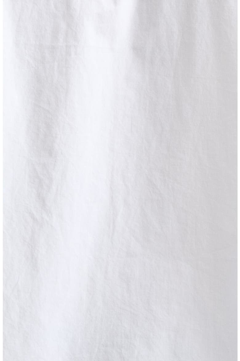 Looped Chainstitch Cotton Poplin Button-Up Shirt, Alternate, color, WHITE MULTI