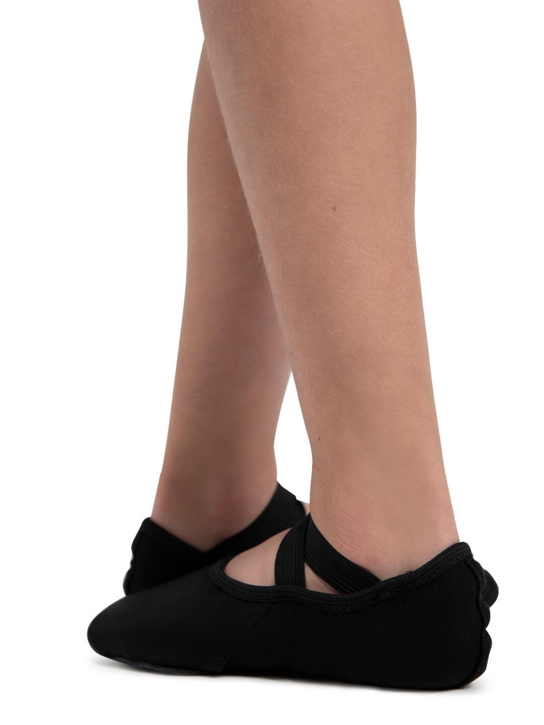 Hanami® Canvas Ballet Shoe, Alternate, color, black