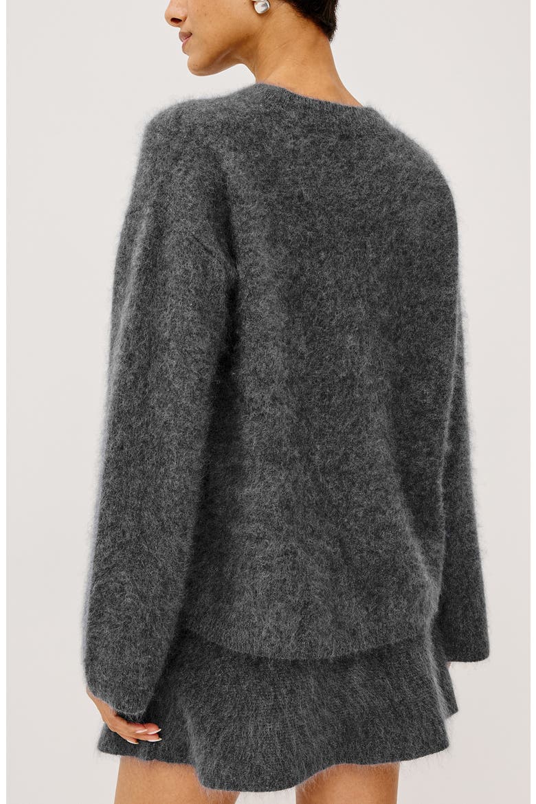Joel Wool & Cashmere Sweater, Alternate, color, CHARCOAL