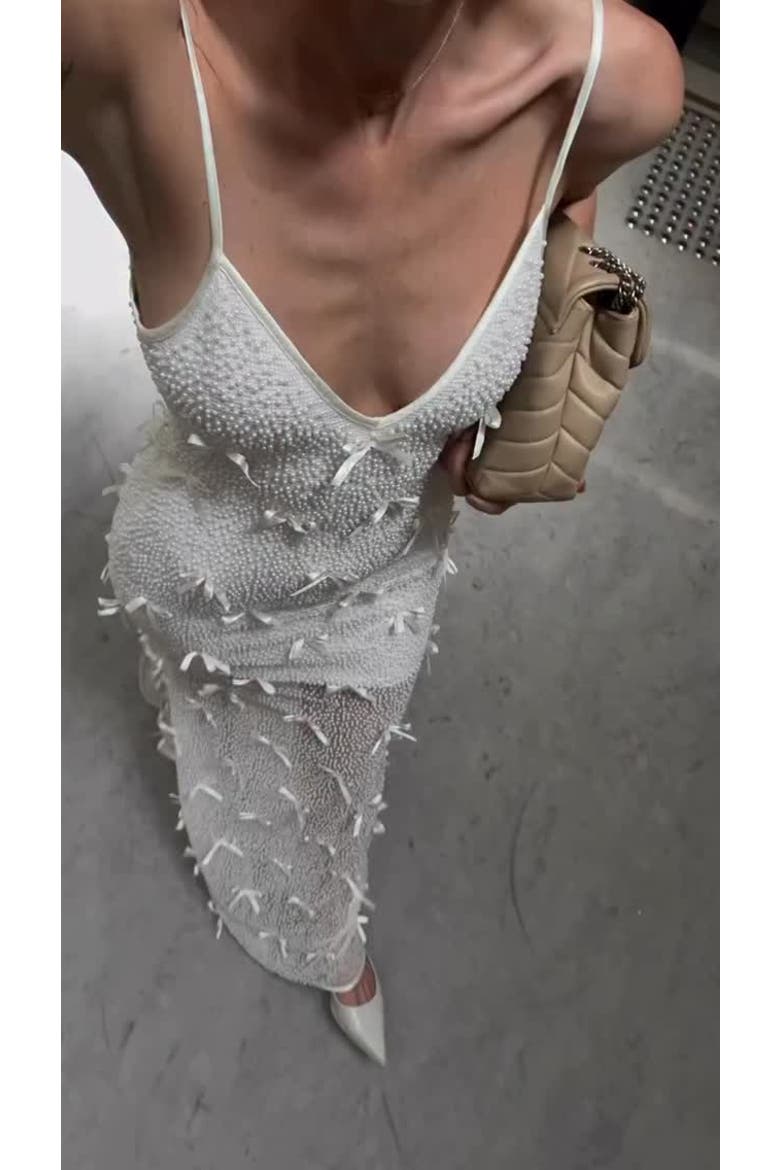 Genevieve Dress, Alternate, color, White