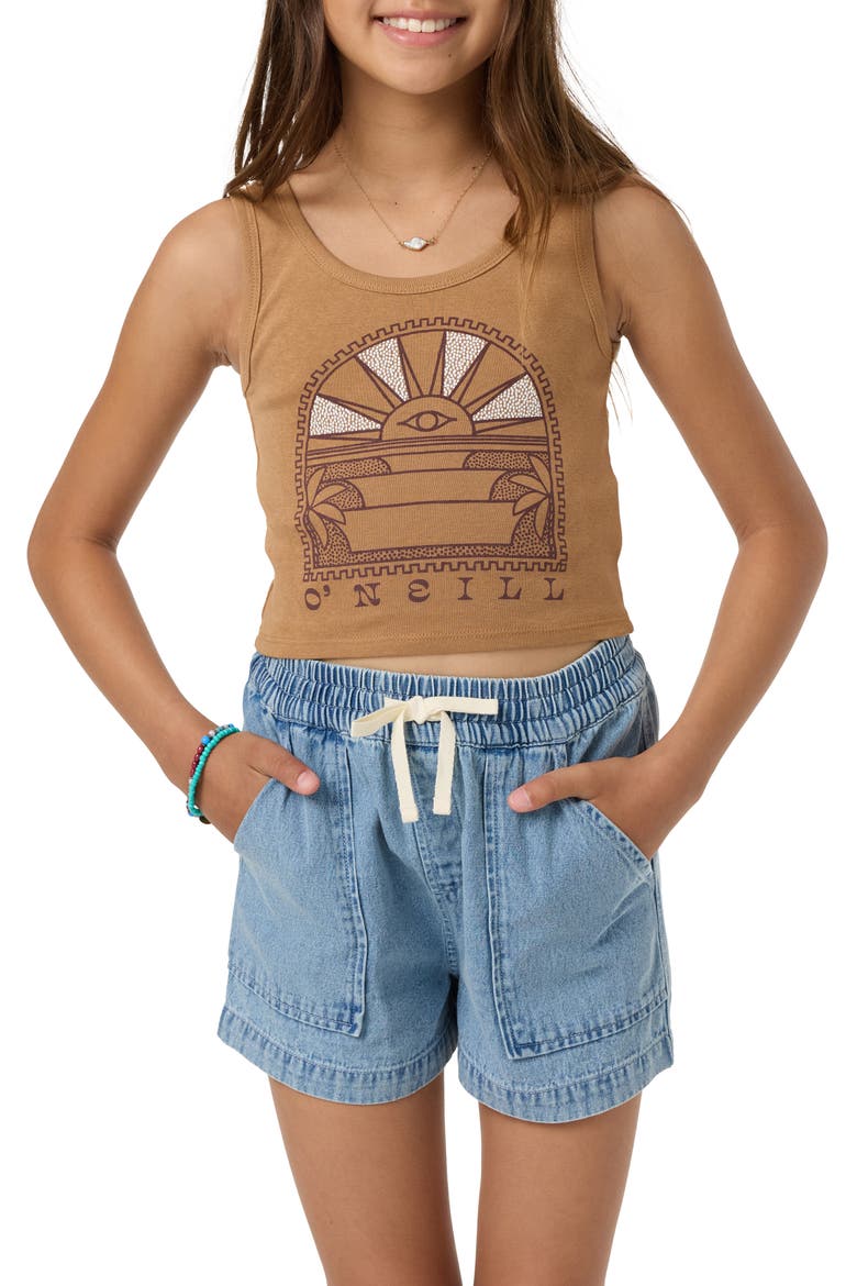Kids' Sun Eye Tristan Tank, Main, color, WOODSHACK