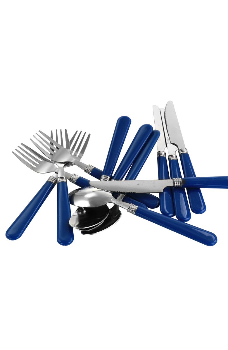 All U Need 32 Piece Ceramic Dinnerware Set, Alternate, color, White