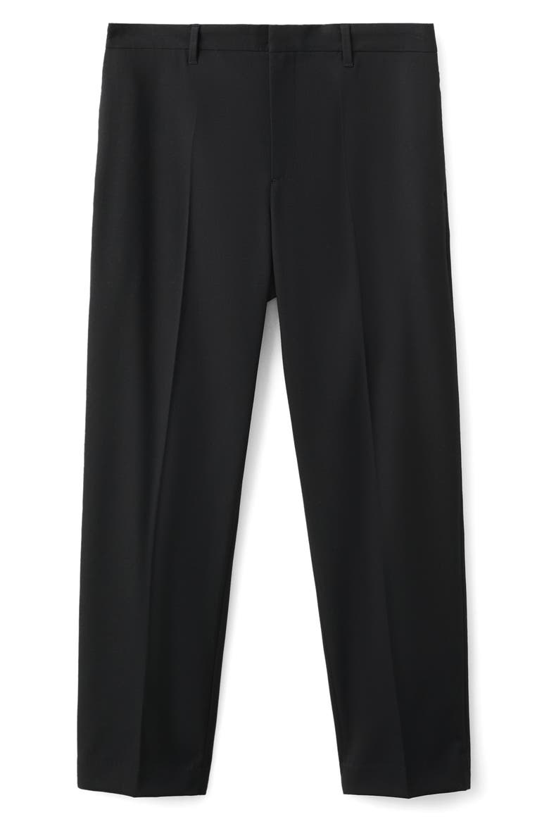 Straight Leg Pants, Alternate, color, BLACK