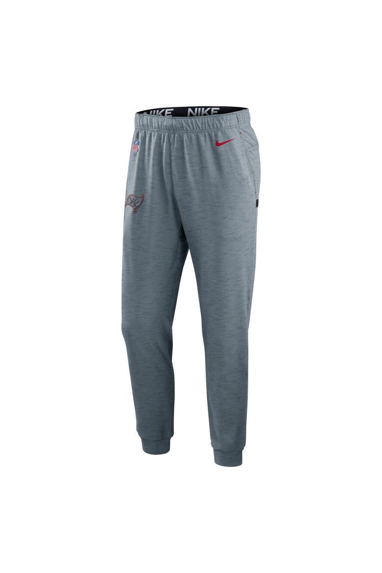 Men's Nike Heather Gray Tampa Bay Buccaneers Sideline Pop Player Performance Lounge Pants, Alternate, color, Heather Gray