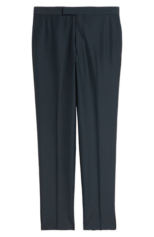 TED BAKER TED BAKER LONDON JOSH SLIM FIT WOOL TUXEDO SUIT PANTS