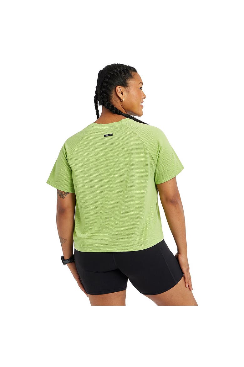 Flyout Boxy Short-Sleeve Shirt - Women's, Alternate, color, Limelight