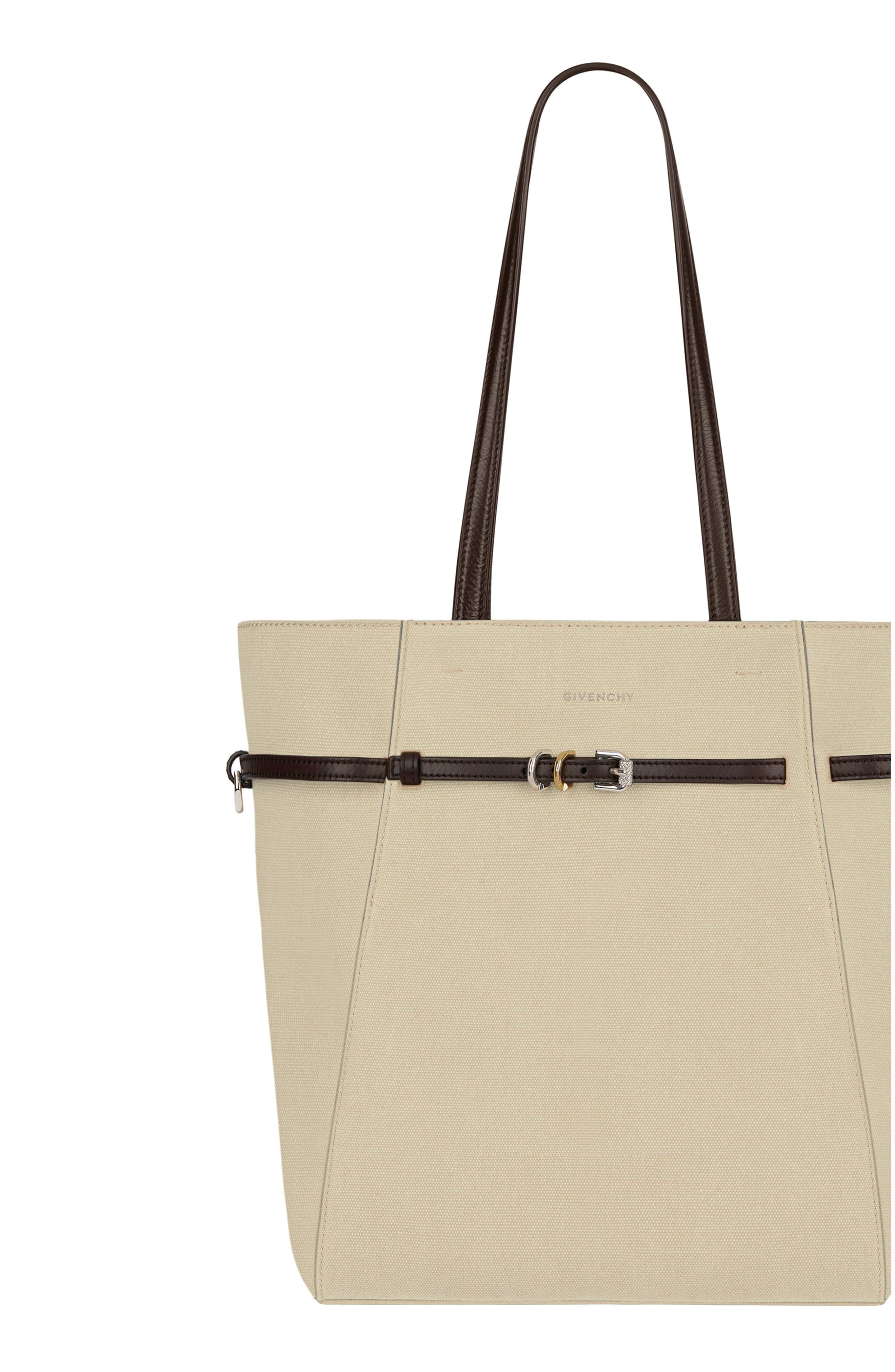 Givenchy Small Voyou Canvas Tote, Alternate, color, 