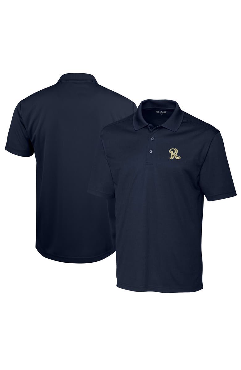 Cutter & Buck Men's Cutter & Buck  Navy Frisco RoughRiders  Clique Spin Eco Performance Pique Polo, Main, color, Navy