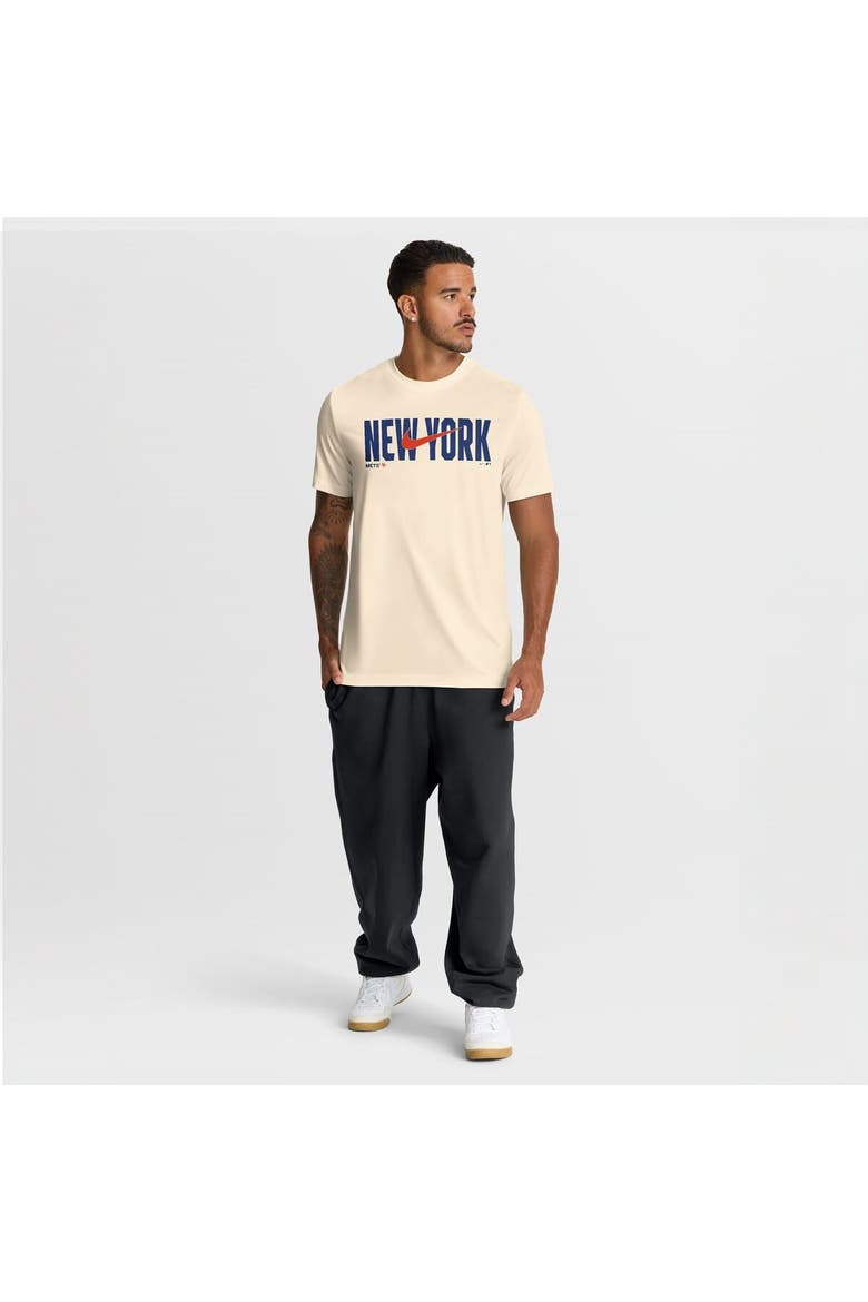 Men's Nike Cream New York Mets Swoosh Legend Dri-FIT T-Shirt, Alternate, color, Cream