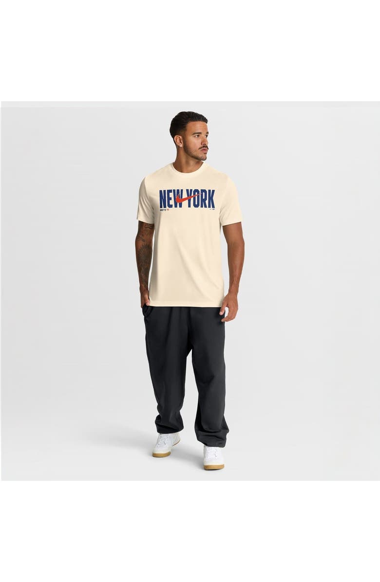Nike Men's Nike Cream New York Mets Swoosh Legend Dri-FIT T-Shirt, Alternate, color, Cream