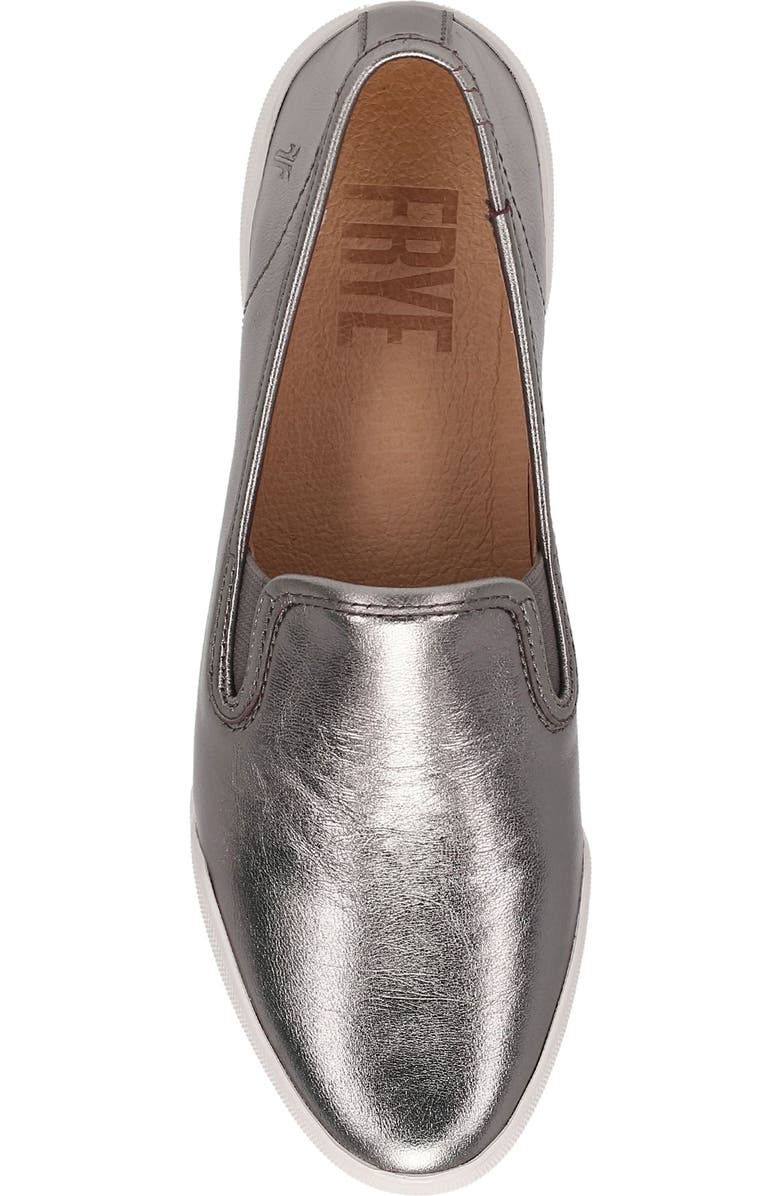 Frye Mia Slip-On Sneaker, Alternate, color, Dark Pewter