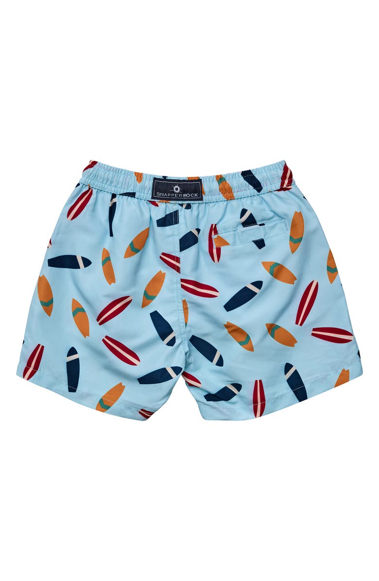 Snapper Rock Retro Surf Volley Board Shorts, Alternate, color,