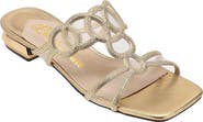 LADY COUTURE Fab Rhinestone Slide Flat