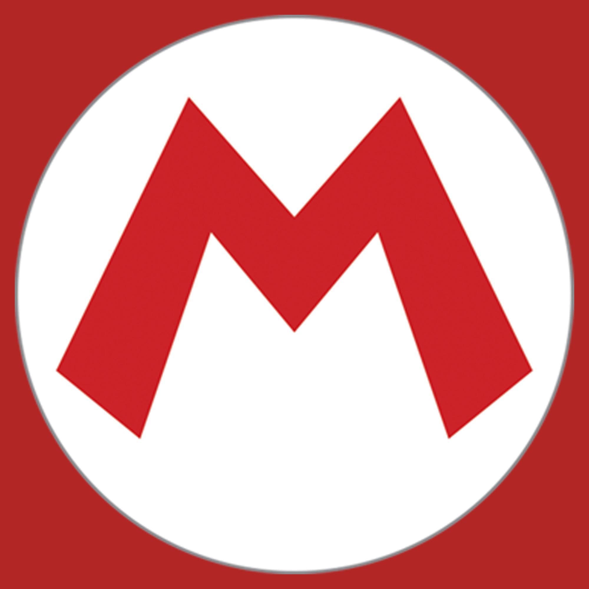 Men's Nintendo Mario Circle Icon  Graphic T-Shirt - image 2