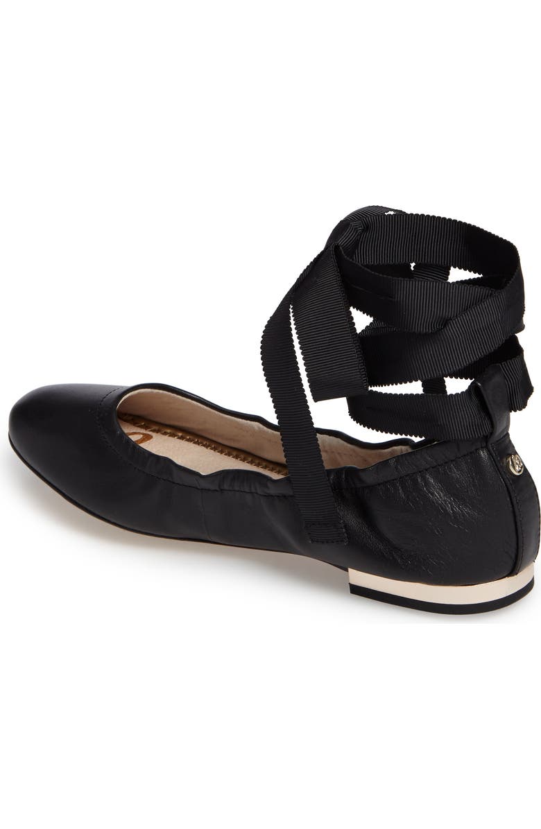 Sam Edelman Fallon Wraparound Tie Flat, Alternate, color,