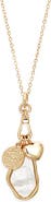 Nordstrom Collected Mother-of-Pearl Charm Necklace